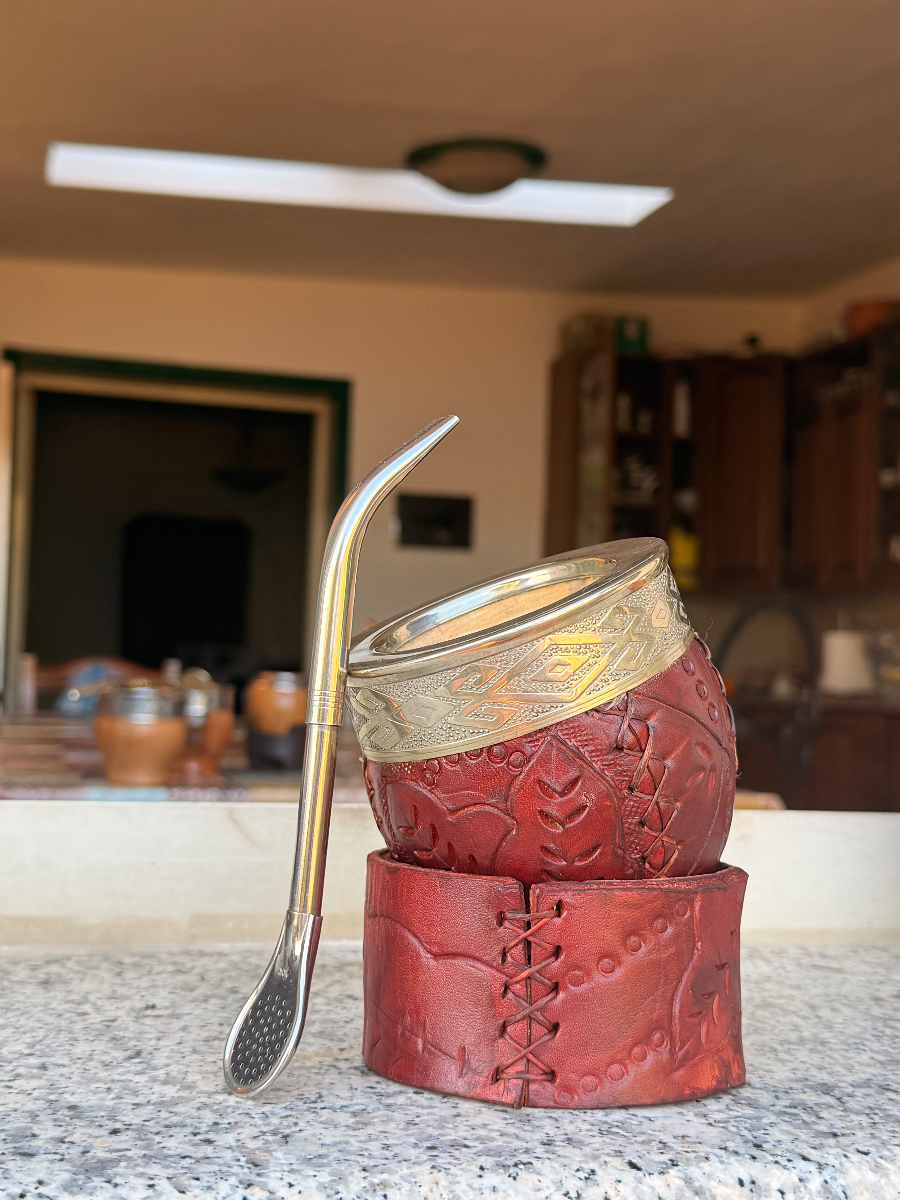 Mate Criollo con Bombilla Acero Inox